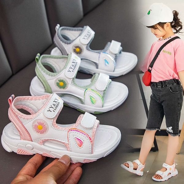 sports girls' 2020 summer new fashion korean children's breathable soft sole sho boys' student sandals, Black;red 
sports girls' 2020 summer new fashion korean children's breathable soft sole sho boys' student sandals, Black;red