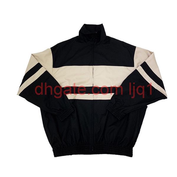 new mens jackets men women stylist stripes color matching retro casual jacket great quality hip hop jacket winter coat, Black
new mens jackets men women stylist stripes color matching retro casual jacket great quality hip hop jacket winter coat, Black