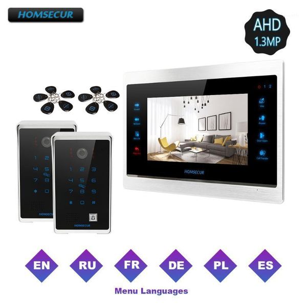 video door phones homsecur (bc081hd+bm701hd-s) 7" wired ahd entry security intercom with call transfer (bc081hd+bm701hd-s)1
video door phones homsecur (bc081hd+bm701hd-s) 7" wired ahd entry security intercom with call transfer (bc081hd+bm701hd-s)1