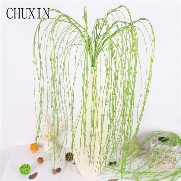 diy artificial green plants wall rattan hanging weeping willow wedding l decoration fake flower home decoration willow bud1
diy artificial green plants wall rattan hanging weeping willow wedding l decoration fake flower home decoration willow bud1