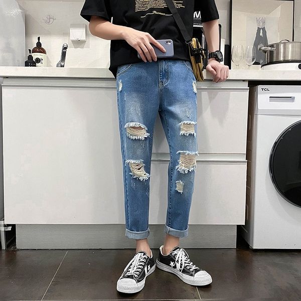 vuubf мужские свободные джинсы джинсы мода и jeansbrand 2020 отверстие нищий сломанных новая молодежь студенты харлан прямые брюки мужские б, Blue
vuubf мужские свободные джинсы джинсы мода и jeansbrand 2020 отверстие нищий сломанных новая молодежь студенты харлан прямые брюки мужские б, Blue