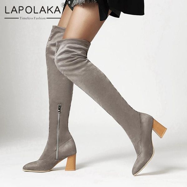 boots lapolaka 2021 fashion arrives plus size 45 over the knee high zip boot concise comfy ladies shoes trendy women boots1, Black
boots lapolaka 2021 fashion arrives plus size 45 over the knee high zip boot concise comfy ladies shoes trendy women boots1, Black