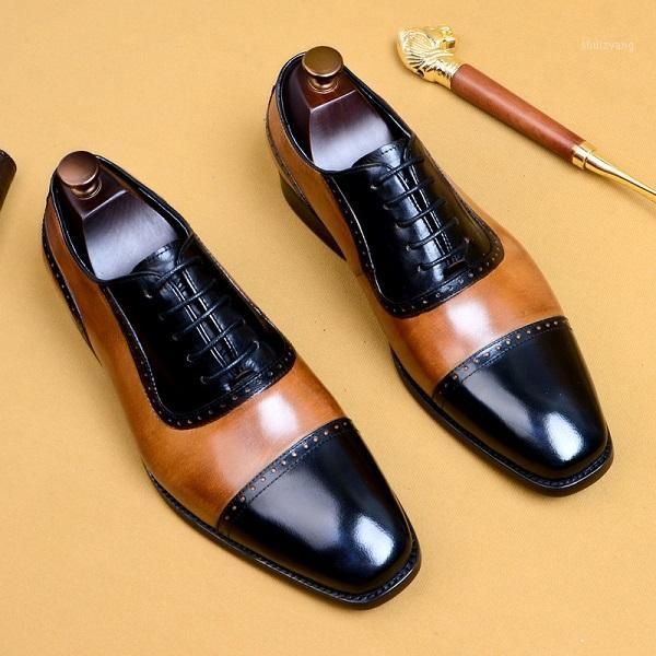 men color matching business shoes british style party dress shoes fashion breathable wedding men1, Black
men color matching business shoes british style party dress shoes fashion breathable wedding men1, Black
