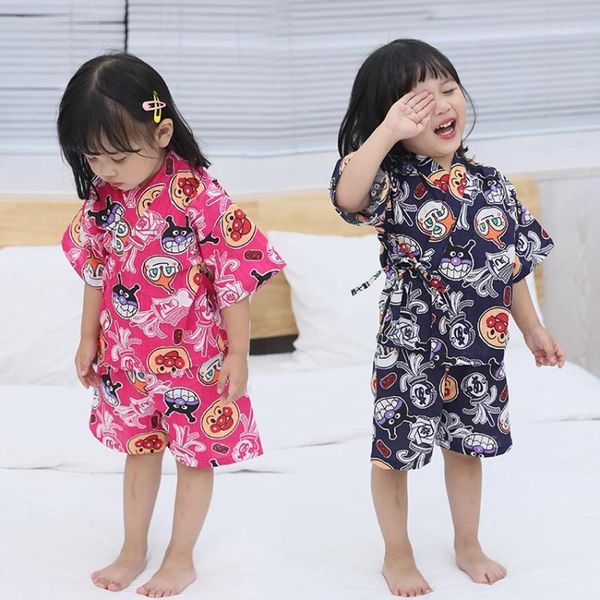 oriental japanese style traditional yukata for kids girls pajamas sleepwear cotton comfortable cute cartoon kimono jinbei set1, Red
oriental japanese style traditional yukata for kids girls pajamas sleepwear cotton comfortable cute cartoon kimono jinbei set1, Red