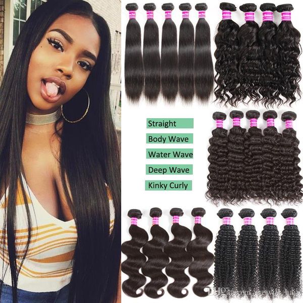 brazilian virgin human hair bundles body wave deep wave kinky curly remy human hair extensions unprocessed virgin hair bundle deals, Black
brazilian virgin human hair bundles body wave deep wave kinky curly remy human hair extensions unprocessed virgin hair bundle deals, Black