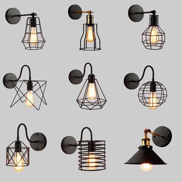 led wall light retro loft industrial wall lamp black e27 vintage sconces wall lamp industrial lighting fixture indoor
led wall light retro loft industrial wall lamp black e27 vintage sconces wall lamp industrial lighting fixture indoor