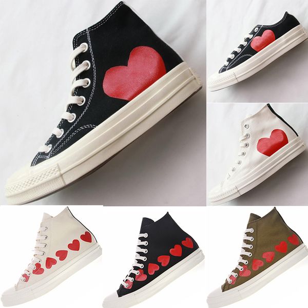 new 1970s canvas skate shoes classic 1970 canvas shoes jointly name play big eyes heart skateboard casual sneakers running shoes, White;red
new 1970s canvas skate shoes classic 1970 canvas shoes jointly name play big eyes heart skateboard casual sneakers running shoes, White;red