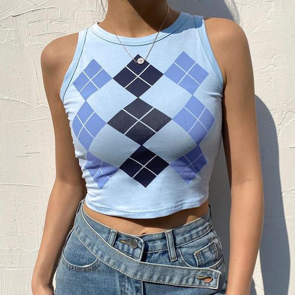 s 2021 spring new tie dyed open navel vest xf5123