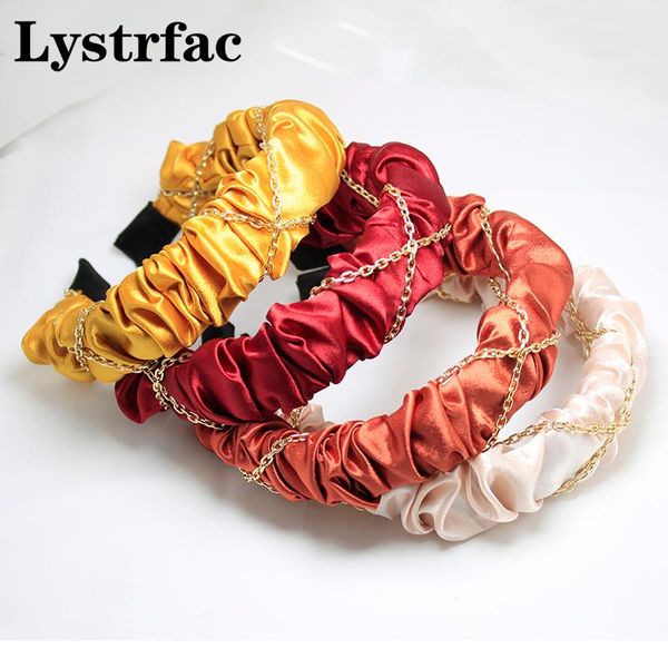 hair accessories lystrfac solid color slik chain scrunchy headband for women fashion cloth folds hairband loop female
hair accessories lystrfac solid color slik chain scrunchy headband for women fashion cloth folds hairband loop female