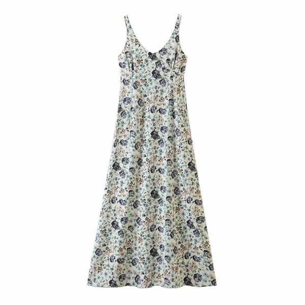 2020 summer women sleeveless dress new fashion floral print button spaghetti strap dresses female elegant street dress vestidos, Black;gray
2020 summer women sleeveless dress new fashion floral print button spaghetti strap dresses female elegant street dress vestidos, Black;gray