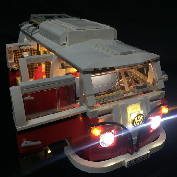 updated led light for l 10220 and 21001 creator expert t1 camper van blocks bricks toys set 1008
updated led light for l 10220 and 21001 creator expert t1 camper van blocks bricks toys set 1008