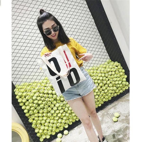women shoulder bag canvas cloth fabric handbag letter casual tote ladies eco shopping bags college students books bag
women shoulder bag canvas cloth fabric handbag letter casual tote ladies eco shopping bags college students books bag