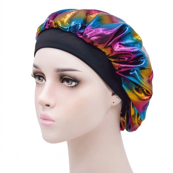 soft sleep cap wide-brimmed sleeping hat hair care bonnet bling shower caps bonnets for women protective hairstyles kimter-c404fz, Black
soft sleep cap wide-brimmed sleeping hat hair care bonnet bling shower caps bonnets for women protective hairstyles kimter-c404fz, Black
