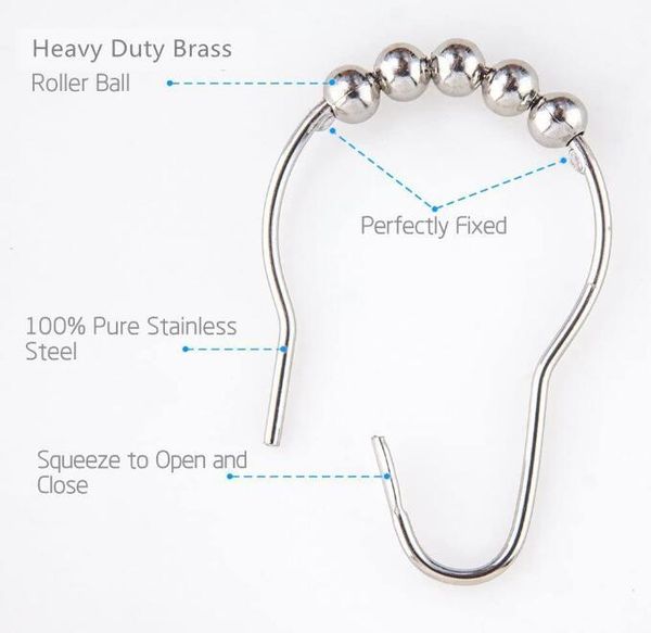 iron curtain rings and hooks for bathroom shower rods curtains-set of 12 polished nickel dhd209
iron curtain rings and hooks for bathroom shower rods curtains-set of 12 polished nickel dhd209