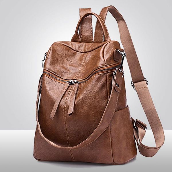 2020 new mass travel bag travel backpack fashion soft leather backpack women's student bag
2020 new mass travel bag travel backpack fashion soft leather backpack women's student bag