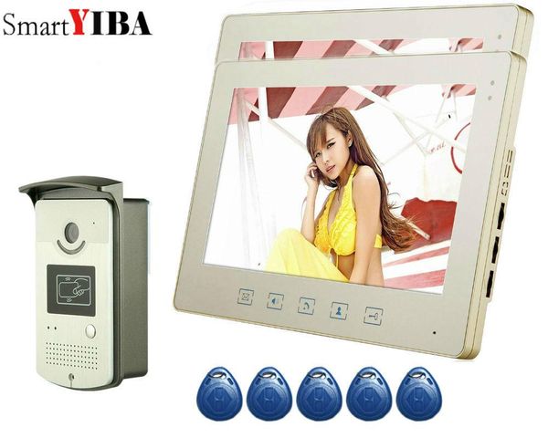 smartyiba 10 inch tft video door phone doorbell intercom kit 1-camera 2-monitor night vision with ir camera
smartyiba 10 inch tft video door phone doorbell intercom kit 1-camera 2-monitor night vision with ir camera