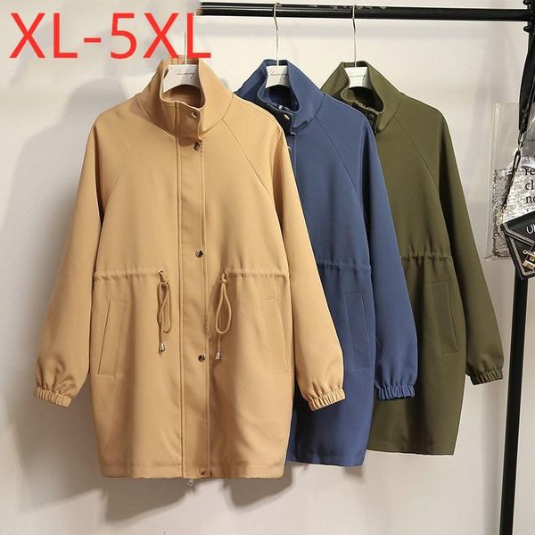 new ladies autumn winter plus size overcoat for women large casual loose long sleeve khaki pocket zipper trench coat 3xl 4xl 5xl, Tan;black
new ladies autumn winter plus size overcoat for women large casual loose long sleeve khaki pocket zipper trench coat 3xl 4xl 5xl, Tan;black
