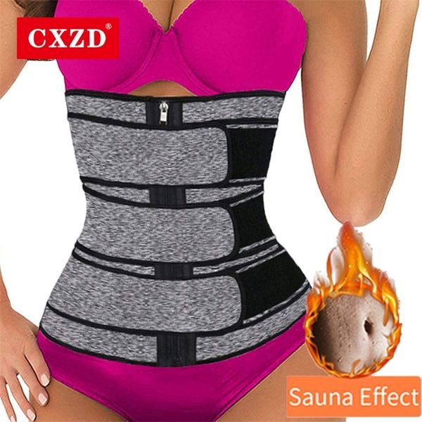 cxzd women waist trainer neoprene three-row zipper belt weight loss cincher body shaper fitness modeling strap trainer lj201209, Black;white
cxzd women waist trainer neoprene three-row zipper belt weight loss cincher body shaper fitness modeling strap trainer lj201209, Black;white