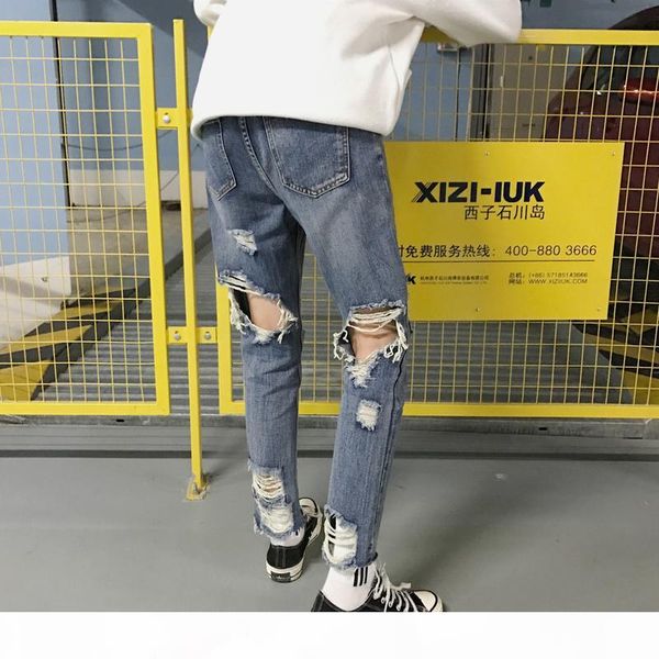 spring autumn new vintage ripped jeans for mens fashion casual knee length trousers men clothes pants denim hole bottom ds50763, Blue
spring autumn new vintage ripped jeans for mens fashion casual knee length trousers men clothes pants denim hole bottom ds50763, Blue