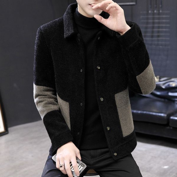 2020 winter men's new autumn british style woolen cardigan short jacket manteau homhiver nbg5, Black;brown
2020 winter men's new autumn british style woolen cardigan short jacket manteau homhiver nbg5, Black;brown