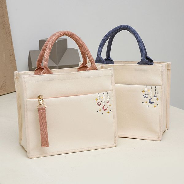 new canvas handbag retro style shopping bag new hand carrying student canvas bag ins easy matching tote bag
new canvas handbag retro style shopping bag new hand carrying student canvas bag ins easy matching tote bag