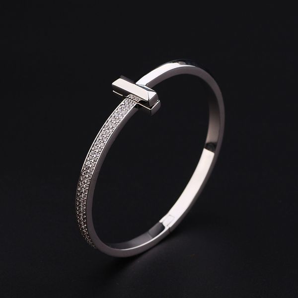 2020 european and american fashion creative bracelet double row diamond bracelets women bracelet charm t bracelet jewelry, Black
2020 european and american fashion creative bracelet double row diamond bracelets women bracelet charm t bracelet jewelry, Black