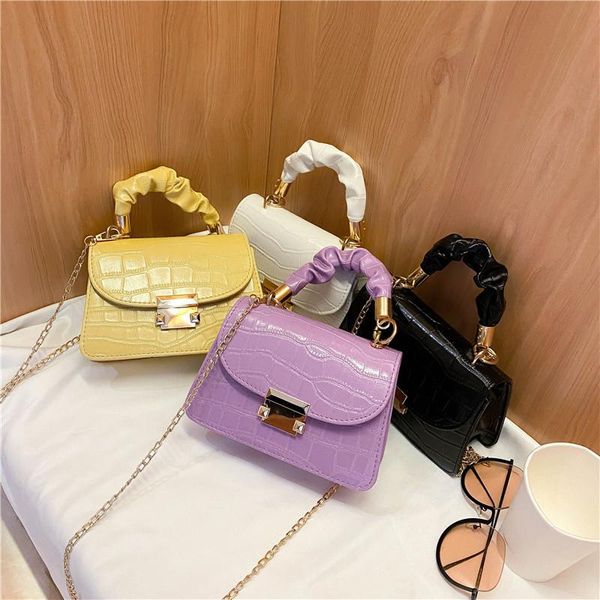 pu fashion women bags 2020 new crocodile pattern handle handbag shoulder messenger chain small square bag totes
pu fashion women bags 2020 new crocodile pattern handle handbag shoulder messenger chain small square bag totes