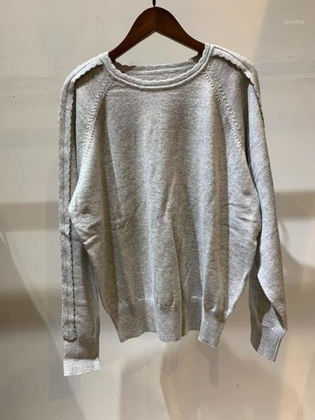 women sweater 2019 autumn and winter new temperament simple long-sleeved lace stitching sweater1, White;black
women sweater 2019 autumn and winter new temperament simple long-sleeved lace stitching sweater1, White;black