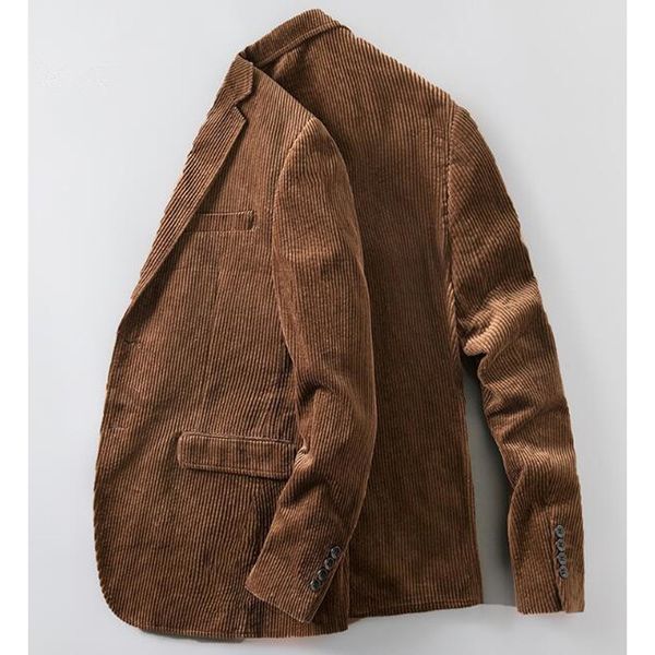 2021 male corduroy suits outerwear spring casual autumn suit fine men blazer fitting men's blazers 8p09, White;black
2021 male corduroy suits outerwear spring casual autumn suit fine men blazer fitting men's blazers 8p09, White;black