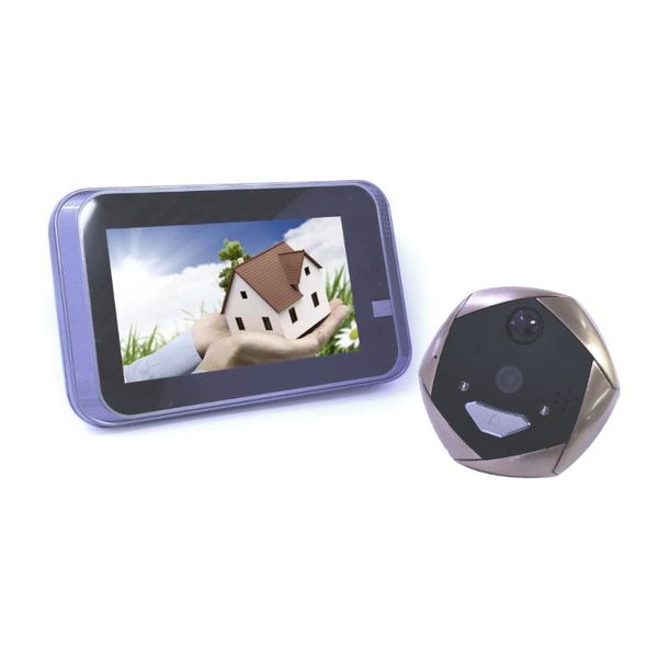 4.3"smart wifi wireless door phone visual doorbell remote network peephole night vision camera detection intercome
4.3"smart wifi wireless door phone visual doorbell remote network peephole night vision camera detection intercome