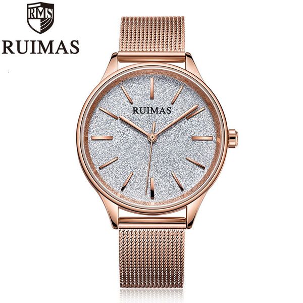 ruimas luxury rose gold women watches minimalism starry sky magnet buckle fashion casual female wristwatch wristwatch for lady, Slivery;brown
ruimas luxury rose gold women watches minimalism starry sky magnet buckle fashion casual female wristwatch wristwatch for lady, Slivery;brown