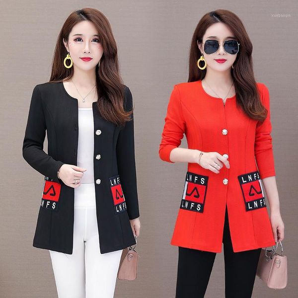 new autumn winter womens coats and jackets female single button casual suit coat ladies solid formal outerwear jacket feminino1, Black;brown
new autumn winter womens coats and jackets female single button casual suit coat ladies solid formal outerwear jacket feminino1, Black;brown