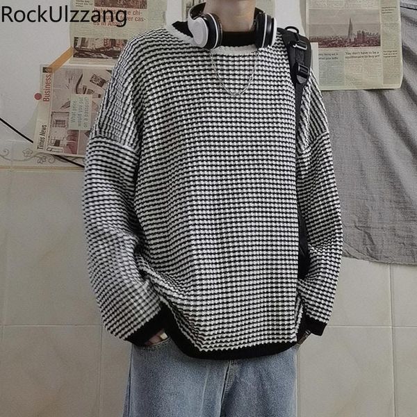 fall thin 2020 japanese long sleeve knit stripe loose sweater men pullover fashion casual clothes round neck contrast korean, White;black
fall thin 2020 japanese long sleeve knit stripe loose sweater men pullover fashion casual clothes round neck contrast korean, White;black