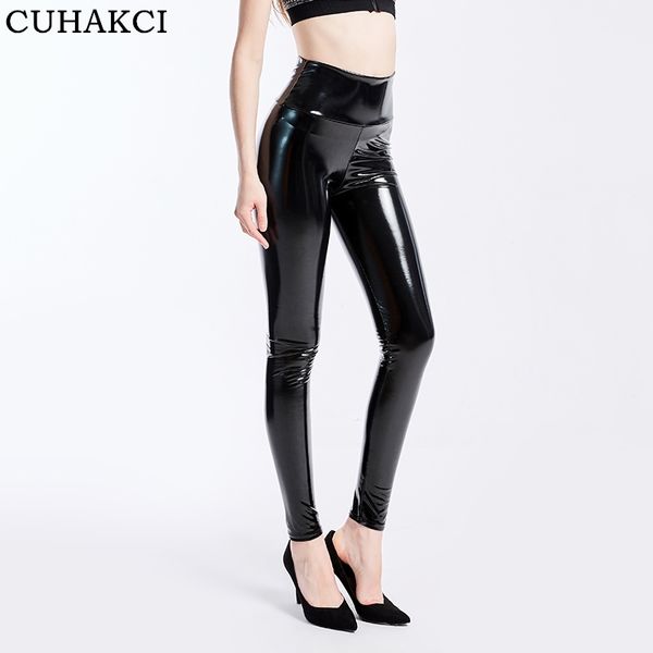 cuhakci shiny pu leather leggings women push up legging high waist pants fitness skinny black leggings plus size s-xxxl y200904
cuhakci shiny pu leather leggings women push up legging high waist pants fitness skinny black leggings plus size s-xxxl y200904
