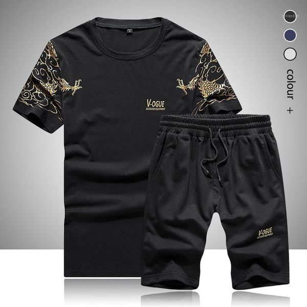 men's tracksuits 2021 summer mens short sleeve sets male t shirts + shorts brand clothing man printed basketball running sports set1, Gray
men's tracksuits 2021 summer mens short sleeve sets male t shirts + shorts brand clothing man printed basketball running sports set1, Gray