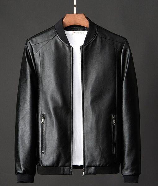 men's fashion leather men's 2020 autumn and winter new casual leather jacket non-iron motorcycle men's jacket, Black
men's fashion leather men's 2020 autumn and winter new casual leather jacket non-iron motorcycle men's jacket, Black