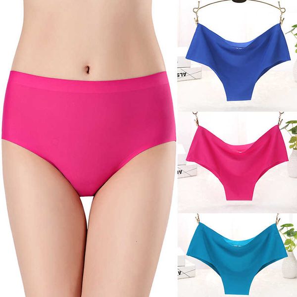 us 100kg women's panties ice silk elastic intimates briefs lingerie seamless underwear large size under for women, Black;pink
us 100kg women's panties ice silk elastic intimates briefs lingerie seamless underwear large size under for women, Black;pink