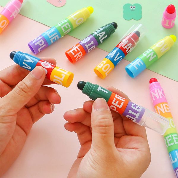 6/12 Colors/box Creative Highlighters Marker Pen Cute Graffiti Child Drawing Marker Paint Japanese Stationery School Supplies
6/12 Colors/box Creative Highlighters Marker Pen Cute Graffiti Child Drawing Marker Paint Japanese Stationery School Supplies