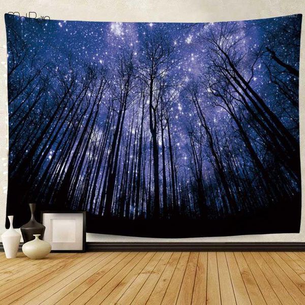 4 sizes forest starry sky wall tapestry hanging polyester wall decorative tablecloth yoga mat bedspread carpet sales design1
4 sizes forest starry sky wall tapestry hanging polyester wall decorative tablecloth yoga mat bedspread carpet sales design1