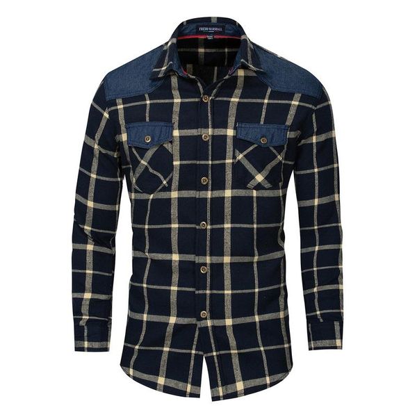 men's casual shirts plaid shirt 2021 autumn winter red checkered men long sleeve cotton male check clothing, White;black
men's casual shirts plaid shirt 2021 autumn winter red checkered men long sleeve cotton male check clothing, White;black