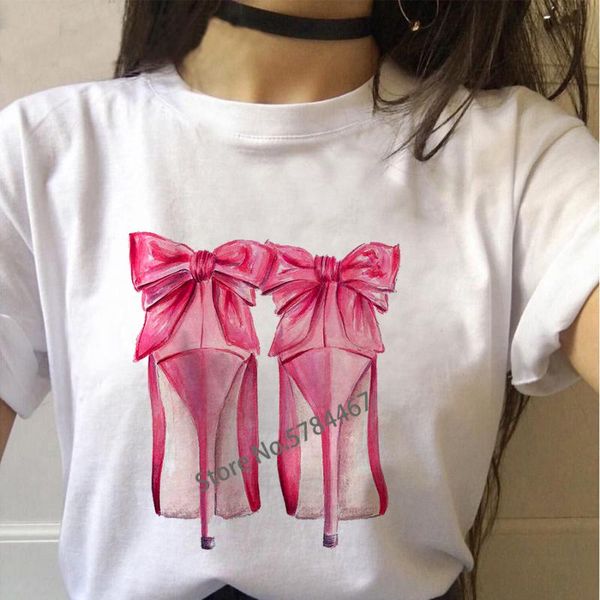 women's t-shirt vogue watercolor high heel shoes women t shirt ulzzang flower butterfly queen letter print short sleeve hipster, White
women's t-shirt vogue watercolor high heel shoes women t shirt ulzzang flower butterfly queen letter print short sleeve hipster, White