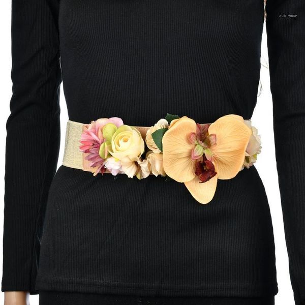 fashion women elastic wide corset belt for women glass crystal ceinture ladies thin flower inlaid belt waist girdle bw051, Black;brown
fashion women elastic wide corset belt for women glass crystal ceinture ladies thin flower inlaid belt waist girdle bw051, Black;brown