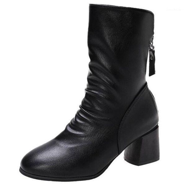 boots riding women 2021 fashion high-heeled fold women's casual zipper comfortable shoes snow platform1, Black
boots riding women 2021 fashion high-heeled fold women's casual zipper comfortable shoes snow platform1, Black