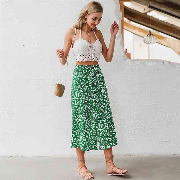women bohemia flowers print split skirt summer elegant holiday chiffon casual skirt for lady, Black
women bohemia flowers print split skirt summer elegant holiday chiffon casual skirt for lady, Black