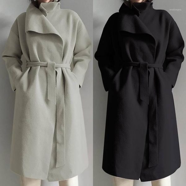 zanzea 2020 women long coats jackets winter lapel neck solid outwear long sleeve overcoats belted pockets chaqueta mujer casaco1, Black;brown
zanzea 2020 women long coats jackets winter lapel neck solid outwear long sleeve overcoats belted pockets chaqueta mujer casaco1, Black;brown