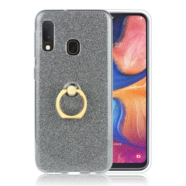 for galaxy a20e glittery powder shockproof tpu protective case with ring holder
for galaxy a20e glittery powder shockproof tpu protective case with ring holder