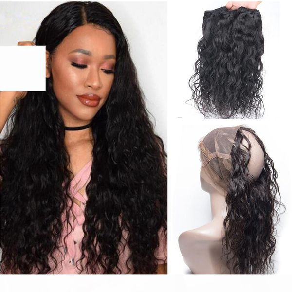 new arrive wet and wavy 360 lace frontal with bundles water wave 360 lace frontal with bundles natural wave human virgin hair, Black;brown
new arrive wet and wavy 360 lace frontal with bundles water wave 360 lace frontal with bundles natural wave human virgin hair, Black;brown