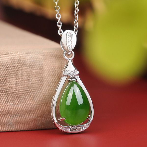 jade water droplet pendant gifts chinese charm hetian amulet fashion women jewelry necklace 925 silver natural
jade water droplet pendant gifts chinese charm hetian amulet fashion women jewelry necklace 925 silver natural