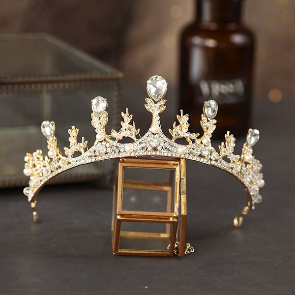 hat: woman net 18 wedding year old red sen is super immortal baroque princess crystal crown headdress, Silver
hat: woman net 18 wedding year old red sen is super immortal baroque princess crystal crown headdress, Silver