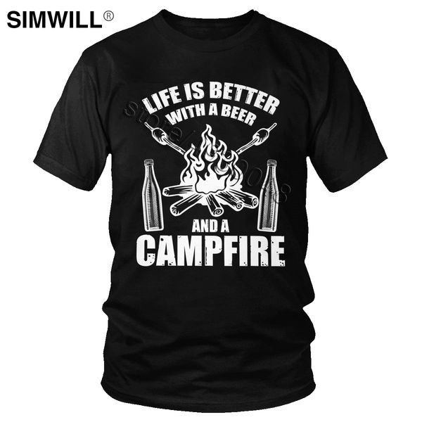 men camping bonfire life is better with a beer and a campfire short sleeved leisure tee summer hooded sweatshirt hoodie men t shirt
men camping bonfire life is better with a beer and a campfire short sleeved leisure tee summer hooded sweatshirt hoodie men t shirt